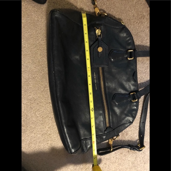 Marc by Marc Jacobs Navy leather used and authentic bag - Picture 8 of 10